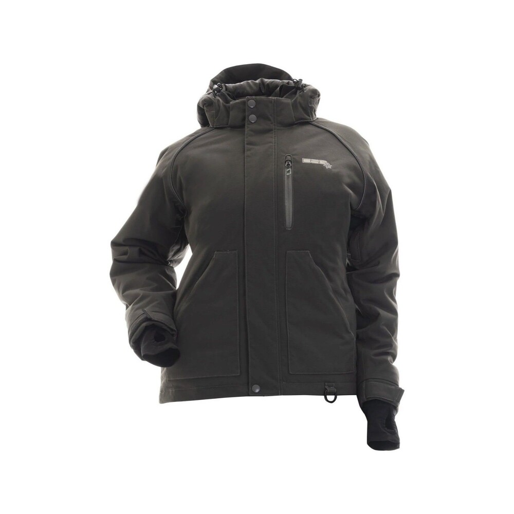 New NWT Mens DSG Charcoal Gray 1XL Craze 5.0 Jacket $240 Coat Snow Winter Hood